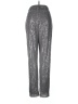 Shein Metallic Silver Gray Dress Pants Size 6 - photo 2