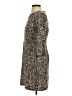 Old Navy Animal Print Brown Cocktail Dress Size S - photo 5