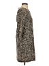 Old Navy Animal Print Brown Cocktail Dress Size S - photo 4