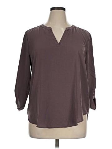 Maurices 3/4 Sleeve Blouse (view 1)