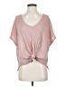 Out From Under Pink Short Sleeve Top Size XS - photo 1