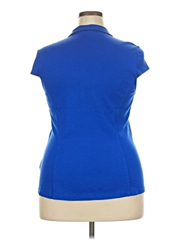 Lafayette 148 New York Sleeveless Button-Down Shirt (view 2)