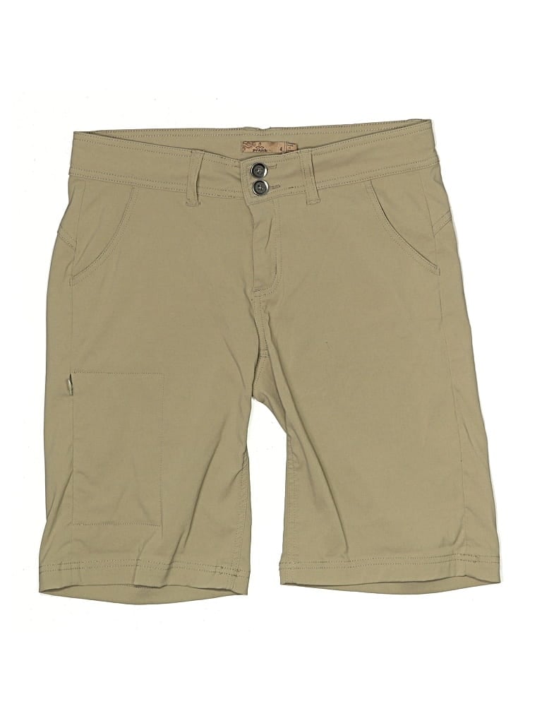 Pre-owned Prana Khaki Shorts In Tan