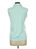 Assorted Brands 100% Polyester Teal Sleeveless Blouse Size L - photo 2