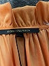 Kobi Halperin 100% Polyester Orange Long Sleeve Blouse Size L - photo 7