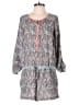 Assorted Brands 100% Polyester Paisley Gray Romper Size M - photo 1