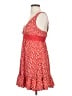 Forever 100% Polyester Hearts Red Casual Dress Size S - photo 5