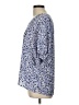Well Worn Blue 3/4 Sleeve Blouse Size L - photo 5