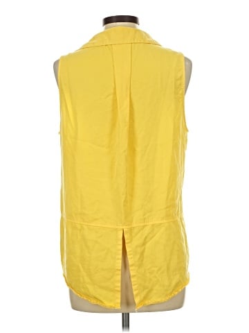 Velvet Heart Sleeveless Button-Down Shirt (view 2)