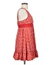 Forever 100% Polyester Hearts Red Casual Dress Size S - photo 4