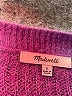 Madewell Purple Pullover Sweater Size S - photo 7