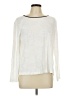 Ann Taylor LOFT Ivory Long Sleeve Top Size L - photo 1