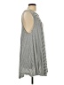 Audrey 3+1 Stripes Gray Casual Dress Size L - photo 4
