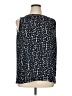 Ann Taylor LOFT Outlet 100% Polyester Black Sleeveless Blouse Size XL - photo 1