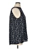 Ann Taylor LOFT Outlet 100% Polyester Black Sleeveless Blouse Size XL - photo 4