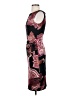 Cache Paisley Burgundy Cocktail Dress Size S - photo 5