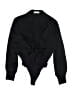 Babaton 100% Polyester Black Long Sleeve Blouse Size XS - photo 1