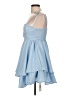 Assorted Brands 100% Polyester Blue Cocktail Dress Size 12 - photo 5
