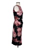 Cache Paisley Burgundy Cocktail Dress Size S - photo 4