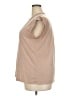 Shein Hearts Tan Short Sleeve Top Size 2X - photo 5