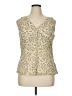Boden 100% Cotton Yellow Sleeveless Blouse Size 20 - photo 1
