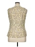 Boden 100% Cotton Yellow Sleeveless Blouse Size 20 - photo 2