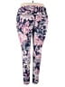 Apana Floral Purple Active Pants Size XXL - photo 2