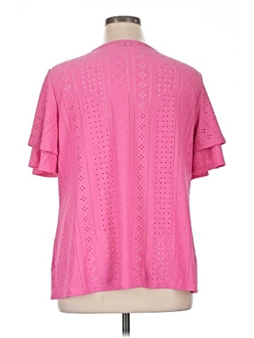 BLOOMCHIC Short Sleeve Blouse (view 2)