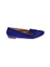 J.Crew 100% Leather Color Block Purple Flats Size 8 1/2 - photo 1