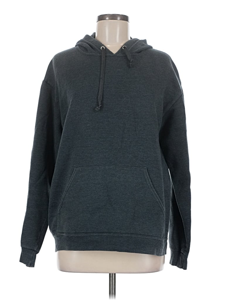 Pre-owned Athletic Works Pullover Hoodie In Gray