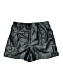 Weekend 100% Polyurethane Metallic Black Shorts Size XS - photo 2