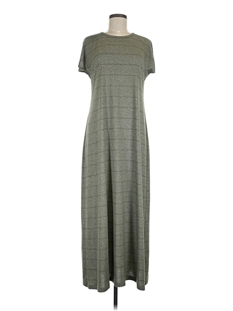 Pre-owned Lularoe Casual Dress In Gray