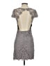 Lulus 100% Polyester Gray Cocktail Dress Size S - photo 2