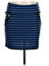 Xhilaration Stripes Blue Casual Skirt Size L - photo 1