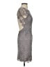 Lulus 100% Polyester Gray Cocktail Dress Size S - photo 4