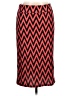 Azules Chevron-herringbone Red Casual Skirt Size L - photo 1