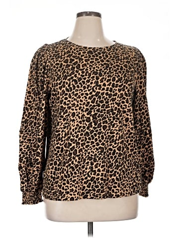 Crown & Ivy Long Sleeve T-Shirt (view 1)