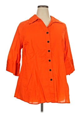 Venezia 3/4 Sleeve Button-Down Shirt (view 1)
