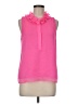 Unbranded 100% Polyester Pink Sleeveless Blouse Size 6 - photo 1