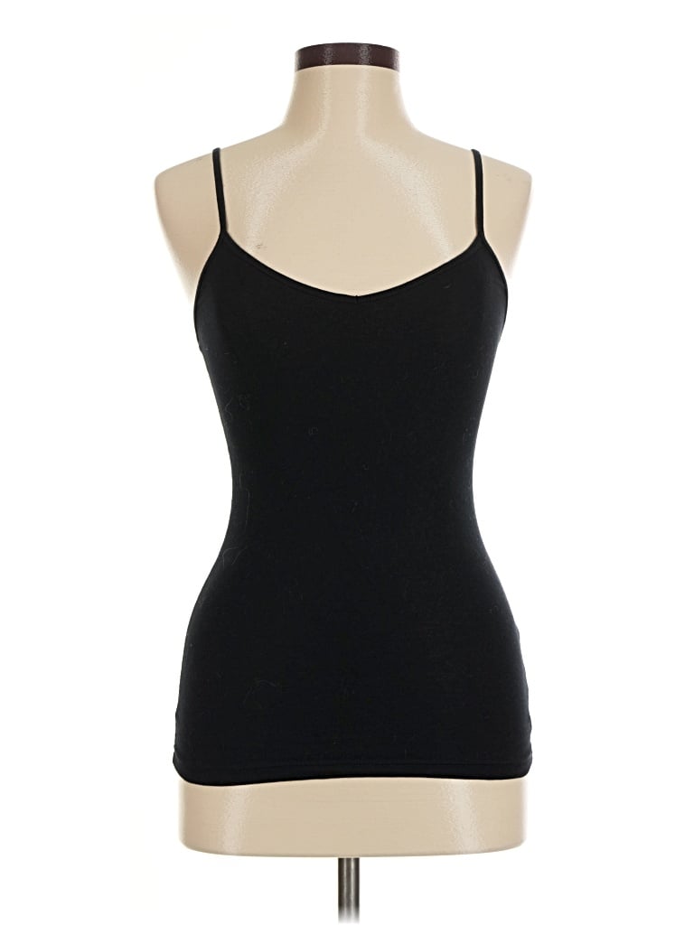 Pre-owned Forever 21 Tank Top Black Halter Neckline Tops