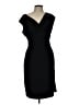 Kate Hill Black Cocktail Dress Size 12 Petite - photo 1