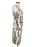 Cache Animal Print Silver Cocktail Dress Size S - photo 4