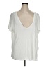 ASOS 100% Viscose White Short Sleeve Top Size 16 - photo 1