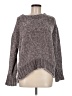 Cynthia Rowley TJX 100% Polyester Metallic Gray Pullover Sweater Size M - photo 1
