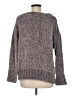 Cynthia Rowley TJX 100% Polyester Metallic Gray Pullover Sweater Size M - photo 2
