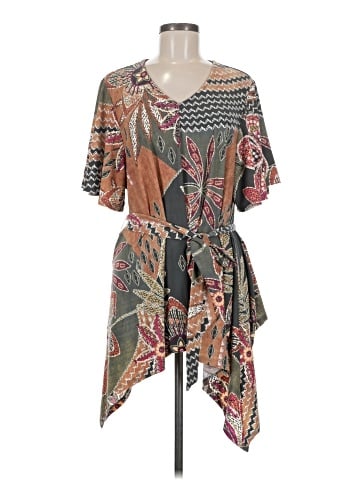 Attitudes by Renee Short Sleeve Blouse (view 1)