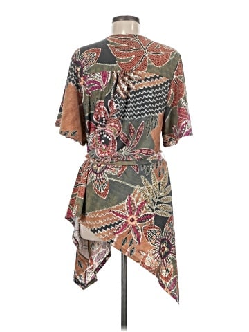 Attitudes by Renee Short Sleeve Blouse (view 2)