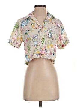 Calypso St. Barth Short Sleeve Blouse (view 1)