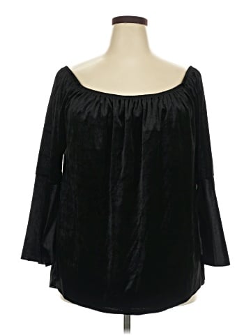 Want and Need 3/4 Sleeve Blouse (view 1)