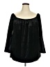 Want and Need 100% Polyester Black 3/4 Sleeve Blouse Size 2X - photo 1